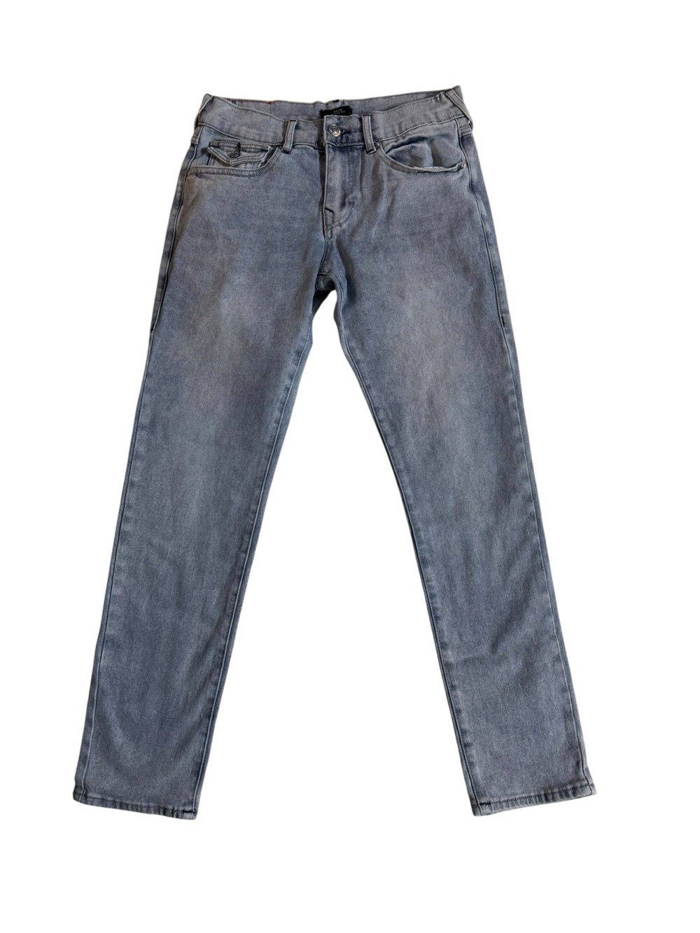 True Religion Blue Gray Slim Fit Jeans